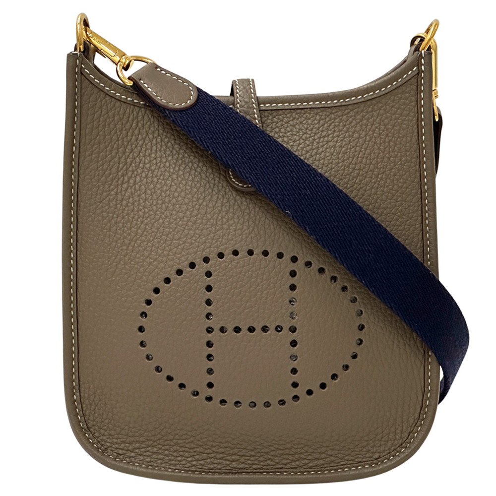 Hermes Evelyne TPM handbag for women, brand shoulder bag, Taurillon Clemence ...